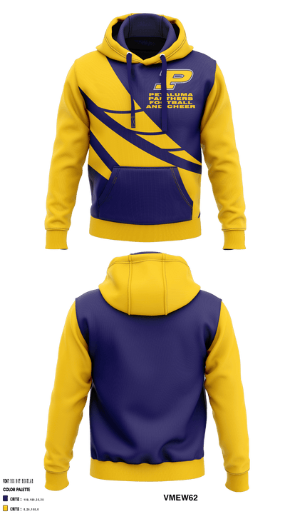 Petaluma Panthers Football And Cheer 2118374 Hoodie - 1