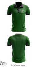 Tigard High School Tennis 55751145 Short Sleeve Performance Polo - 1