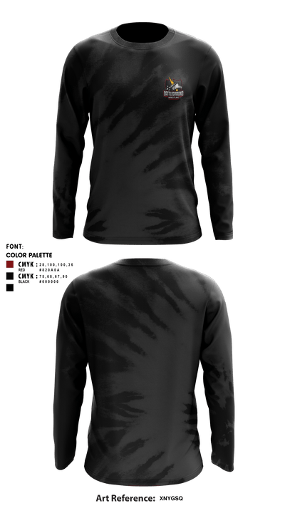 BATTLEGROUND WRESTLING 37344542 Long Sleeve Performance Shirt - 3