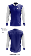 Manor Basketball League 15228517 Quarter Zip Jacket - 1