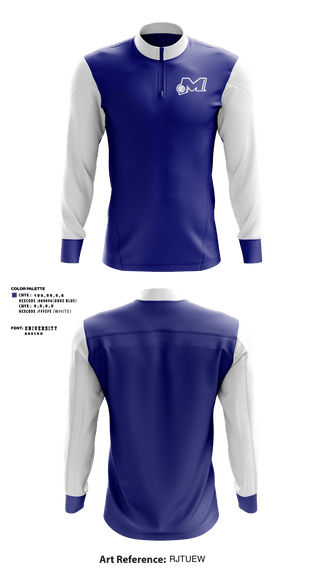Quarter Zip Jacket, Manor Basketball League, Men's Basketball, Teamtime, Team time, sublimation, custom sports apparel, team uniforms, spirit wear, spiritwear, sports uniforms, custom shirts, team store, custom team store, fundraiser sports, apparel fundraiser