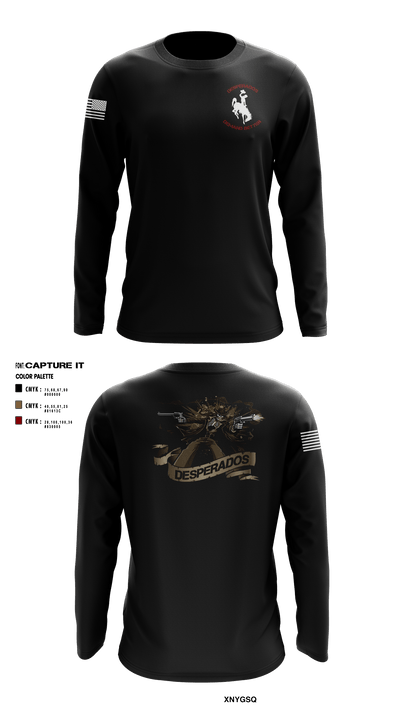 DESPERADOS 74936038 Long Sleeve Performance Shirt - 6