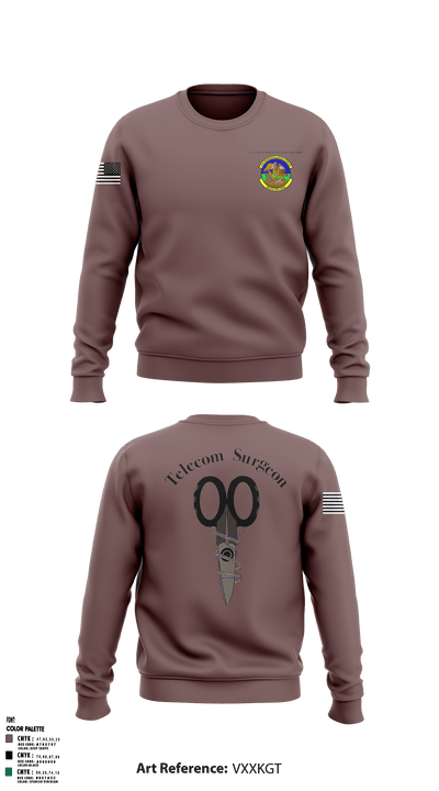 214 EIS 23605993 Crew Neck Sweatshirt - 1