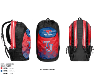 Gear Bag, Thomas Jefferson High School Football, Football, Teamtime, Team time, sublimation, custom sports apparel, team uniforms, spirit wear, spiritwear, sports uniforms, custom shirts, team store, custom team store, fundraiser sports, apparel fundraiser