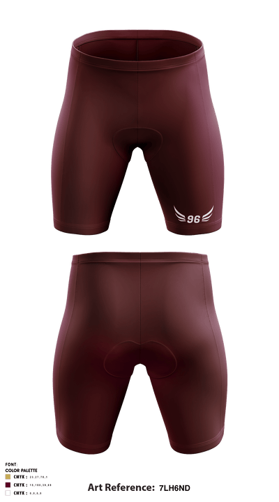 Ninety Six High School 75936573 Men's Compression Shorts - 1