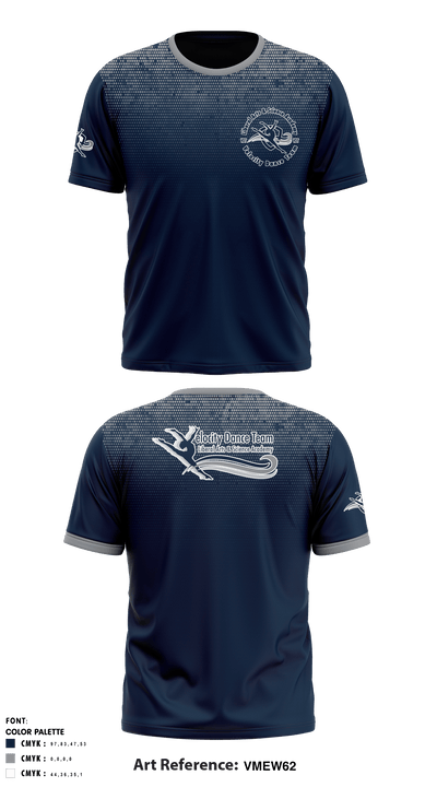 Velocity Dance Team 59959409 Short Sleeve Performance Shirt - 1