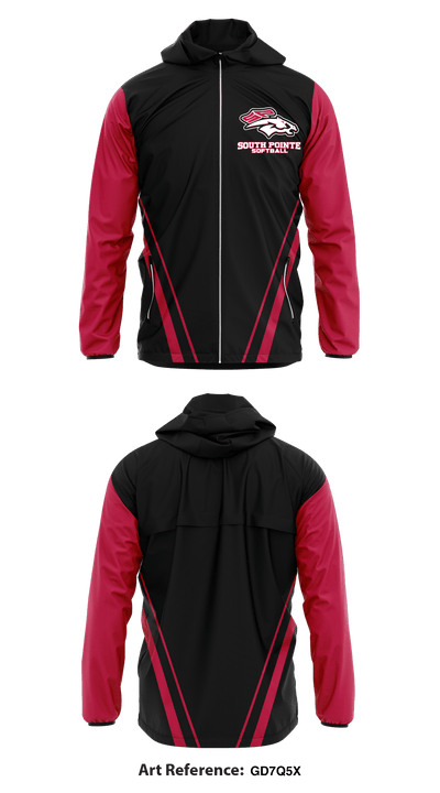 South Pointe Softball 32435323 Windbreaker - 1