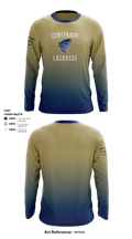 Centenary Cyclones 22275610 Long Sleeve Performance Shirt - 1