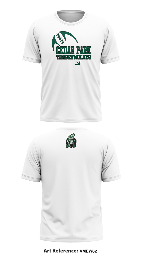 Short Sleeve Performance Shirt, Cedar Park Timberwolves, Football, Teamtime, Team time, sublimation, custom sports apparel, team uniforms, spirit wear, spiritwear, sports uniforms, custom shirts, team store, custom team store, fundraiser sports, apparel fundraiser