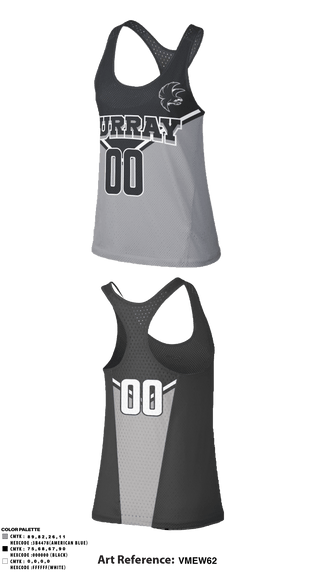 Tank Top, Murray, Men's Lacrosse, Teamtime, Team time, sublimation, custom sports apparel, team uniforms, spirit wear, spiritwear, sports uniforms, custom shirts, team store, custom team store, fundraiser sports, apparel fundraiser