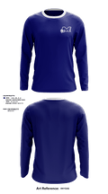 Manor Basketball League 15228517 Long Sleeve Performance Shirt - 1