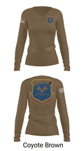 Oregon Wing CAP 9420662 Women's Long Sleeve V-neck Shirt - 38