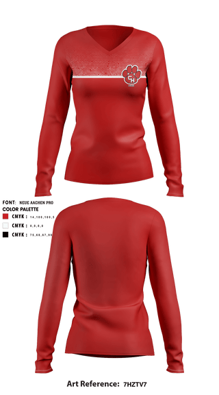Long Sleeve Performance Shirt, Colleyville Heritage High School Cheer, , Teamtime, Team time, sublimation, custom sports apparel, team uniforms, spirit wear, spiritwear, sports uniforms, custom shirts, team store, custom team store, fundraiser sports, apparel fundraiser