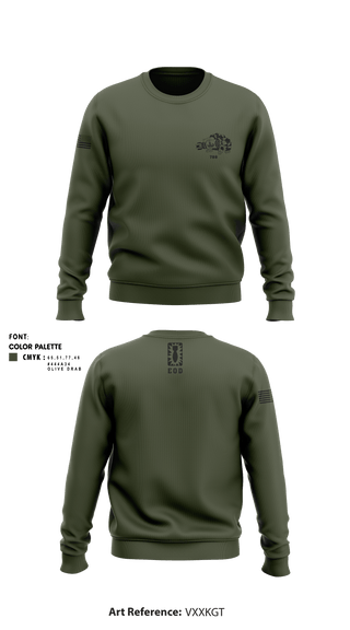 Crew Neck Sweatshirt, , Army, Teamtime, Team time, sublimation, custom sports apparel, team uniforms, spirit wear, spiritwear, sports uniforms, custom shirts, team store, custom team store, fundraiser sports, apparel fundraiser
