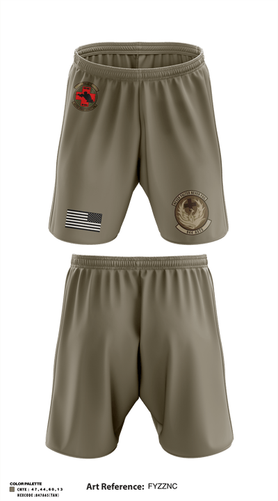 944 ASTS TCCC 40011689 Athletic Shorts With Pockets - 1