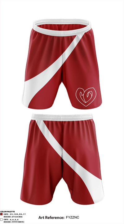 Catholic Heart Workcamp 9789660 Athletic Shorts With Pockets - 1