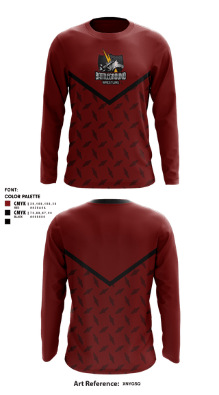 Long Sleeve Performance Shirt, BATTLEGROUND WRESTLING, Wrestling, Teamtime, Team time, sublimation, custom sports apparel, team uniforms, spirit wear, spiritwear, sports uniforms, custom shirts, team store, custom team store, fundraiser sports, apparel fundraiser