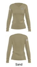 Sacramento Police Department SWAT 75151664 Women's Long Sleeve V-neck Shirt - 45