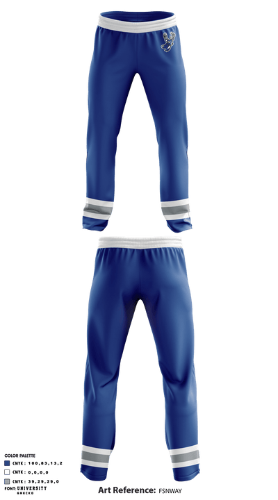 Deer Creek High School Golf 28128572 Sweatpants - 1