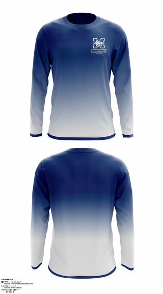 Long Sleeve Performance Shirt, Monomoy Regional High School Tennis, Tennis, Teamtime, Team time, sublimation, custom sports apparel, team uniforms, spirit wear, spiritwear, sports uniforms, custom shirts, team store, custom team store, fundraiser sports, apparel fundraiser