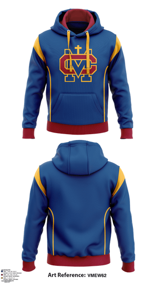 Hoodie, Cantwell-Sacred Heart of Mary, Cheer, Teamtime, Team time, sublimation, custom sports apparel, team uniforms, spirit wear, spiritwear, sports uniforms, custom shirts, team store, custom team store, fundraiser sports, apparel fundraiser