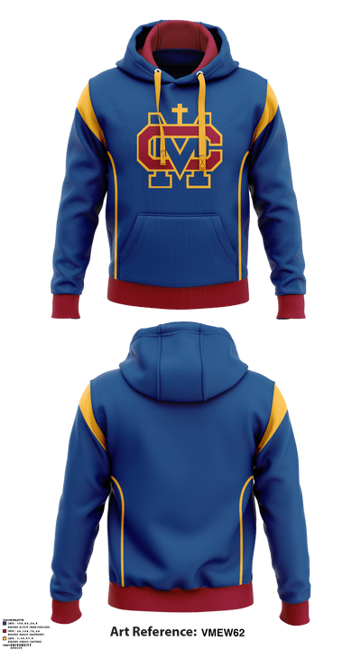 Cantwell-Sacred Heart of Mary 81035742 Hoodie - 1