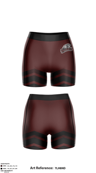 Women's Compression Shorts, Bluefield High School Volleyball, Women's Volleyball, Teamtime, Team time, sublimation, custom sports apparel, team uniforms, spirit wear, spiritwear, sports uniforms, custom shirts, team store, custom team store, fundraiser sports, apparel fundraiser
