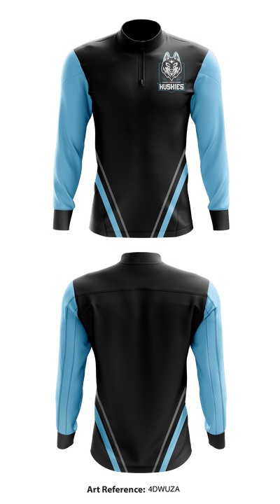 Cabarrus Charter Academy 91554258 Quarter Zip Jacket - 1