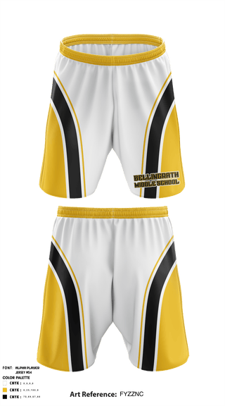 Athletic Shorts With Pockets, Bellingrath Middle School Football, Football, Teamtime, Team time, sublimation, custom sports apparel, team uniforms, spirit wear, spiritwear, sports uniforms, custom shirts, team store, custom team store, fundraiser sports, apparel fundraiser