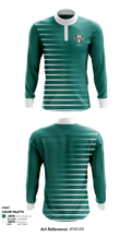 Manteca High School Tennis 28315814 Quarter Zip Jacket - 1