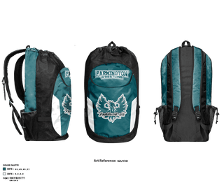 Gear Bag, Farmington High School Wrestling, Wrestling, Teamtime, Team time, sublimation, custom sports apparel, team uniforms, spirit wear, spiritwear, sports uniforms, custom shirts, team store, custom team store, fundraiser sports, apparel fundraiser