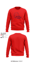 Colusa High School Volleyball 88435722 Crew Neck Sweatshirt - 4