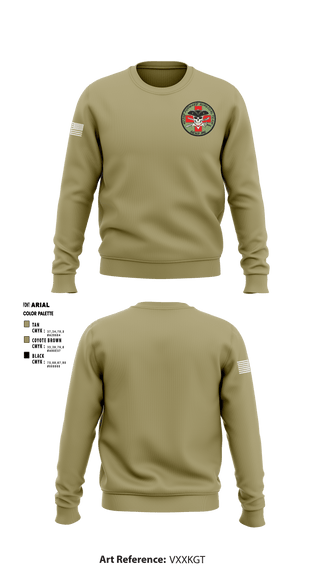 Crew Neck Sweatshirt, , Army, Teamtime, Team time, sublimation, custom sports apparel, team uniforms, spirit wear, spiritwear, sports uniforms, custom shirts, team store, custom team store, fundraiser sports, apparel fundraiser