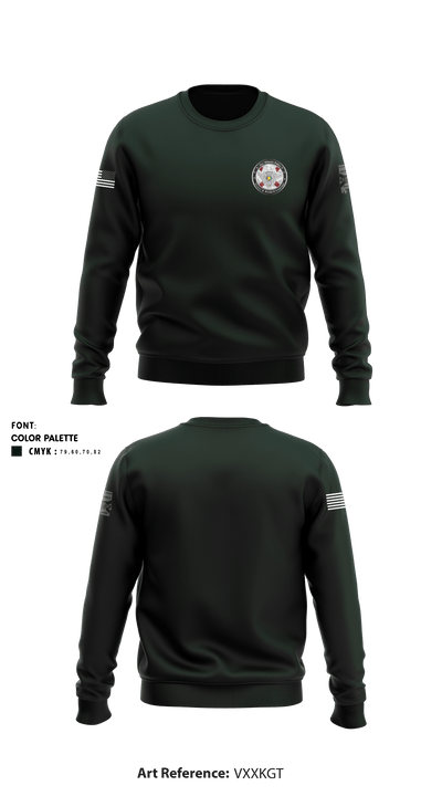 Bay Minette Police Department 59231625 Crew Neck Sweatshirt - 2