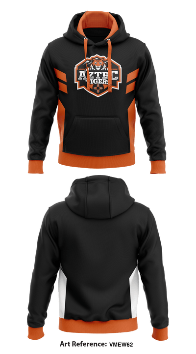 Aztec High School Wrestling 83030345 Hoodie - 1