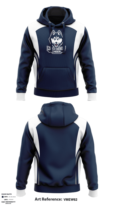 Louis E Dieruff High School Cheer 26370511 Hoodie - 1
