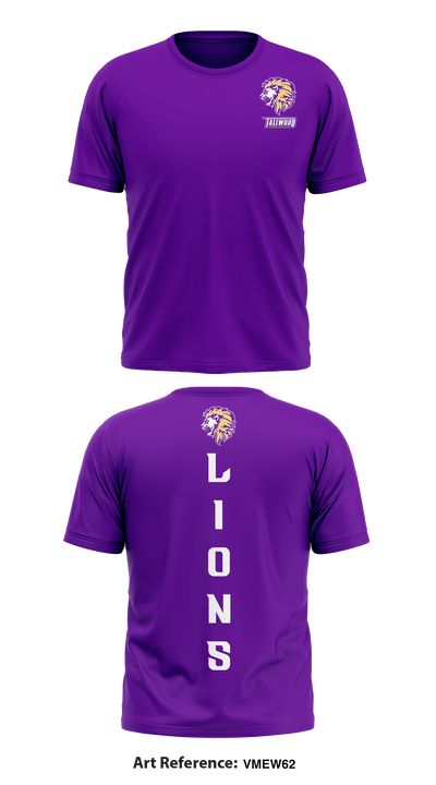 Tallwood Track & Field 44257356 Short Sleeve Performance Shirt - 4