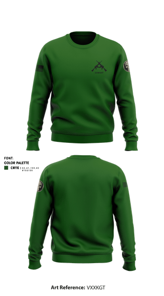 Crew Neck Sweatshirt, , Army, Teamtime, Team time, sublimation, custom sports apparel, team uniforms, spirit wear, spiritwear, sports uniforms, custom shirts, team store, custom team store, fundraiser sports, apparel fundraiser