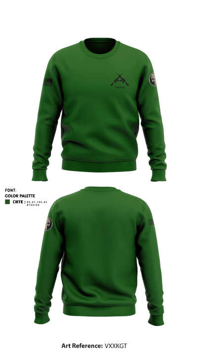 combat 5177488 Crew Neck Sweatshirt - 1