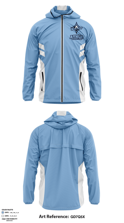 Aynor High School Wrestling 830340 Windbreaker - 1