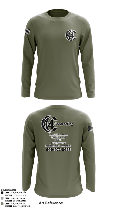 C4 36536830 Long Sleeve Performance Shirt - 5