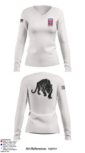 82nd Airborne Division 13131844 Women's Long Sleeve V-neck Shirt - 3