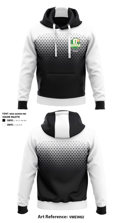 Ohsaa Southwest District - Swmming 20402394 Hoodie - 1