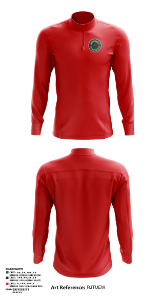 Quarter Zip Jacket, Amphi Legacy Wrestling Club, Wrestling, Teamtime, Team time, sublimation, custom sports apparel, team uniforms, spirit wear, spiritwear, sports uniforms, custom shirts, team store, custom team store, fundraiser sports, apparel fundraiser