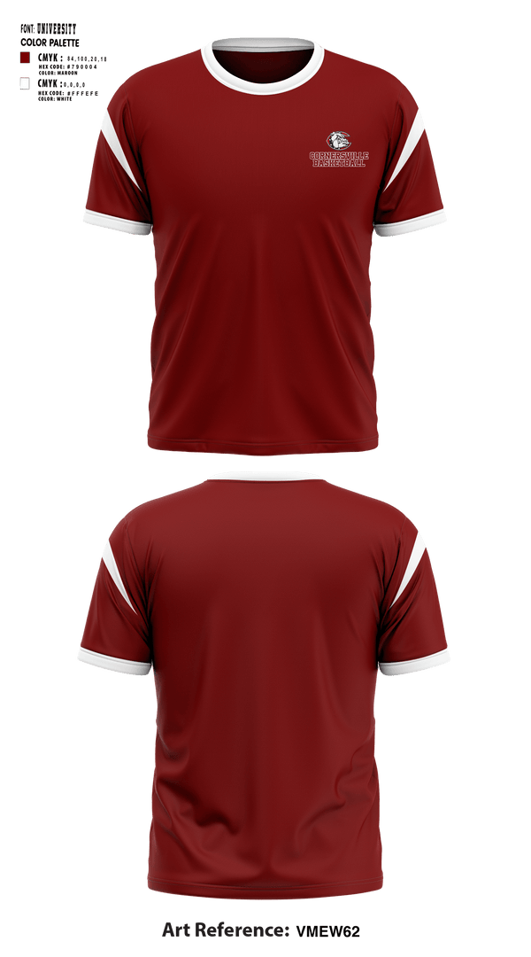 Short Sleeve Performance Shirt, Cornersville High School Basketball, Men's Basketball, Teamtime, Team time, sublimation, custom sports apparel, team uniforms, spirit wear, spiritwear, sports uniforms, custom shirts, team store, custom team store, fundraiser sports, apparel fundraiser