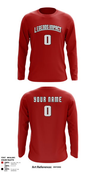 Long Sleeve Performance Shirt, Legends Impact, Women's Basketball, Teamtime, Team time, sublimation, custom sports apparel, team uniforms, spirit wear, spiritwear, sports uniforms, custom shirts, team store, custom team store, fundraiser sports, apparel fundraiser