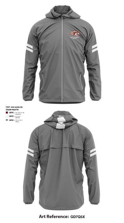 Lakeville South High School Lacrosse 8707238 Windbreaker - 4