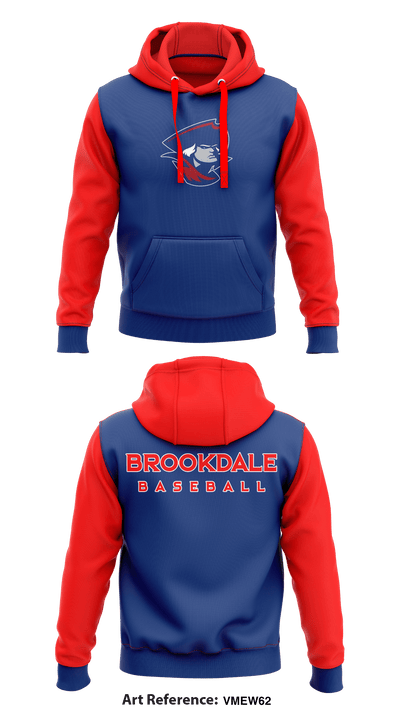 Brookdale Baseball 77652604 Hoodie - 1