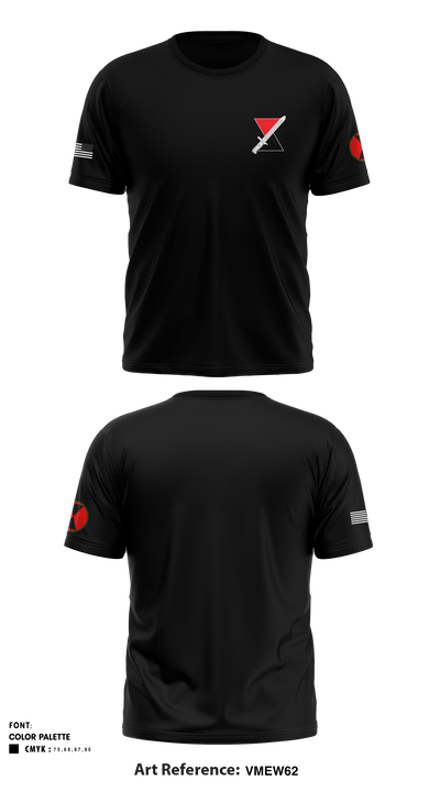 7TH ID 77453110 Short Sleeve Performance Shirt - 1