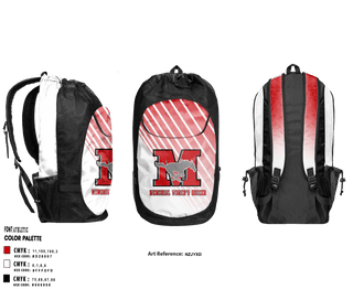 Gear Bag, Memorial High School Soccer, Women's Soccer, Teamtime, Team time, sublimation, custom sports apparel, team uniforms, spirit wear, spiritwear, sports uniforms, custom shirts, team store, custom team store, fundraiser sports, apparel fundraiser